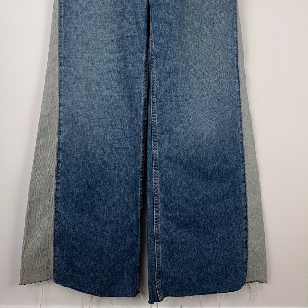 BDG Roxi Spliced High Rise Flare Jeans 27 - Picture 6 of 11